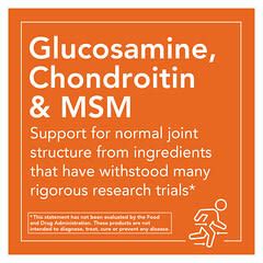 NOW Foods Extra Strength Glucosamine Chondroitin 60 Tablets