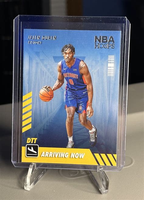 Jalen Duren 2022 2023 Panini NBA Hoops Basketball Arriving Now Insert