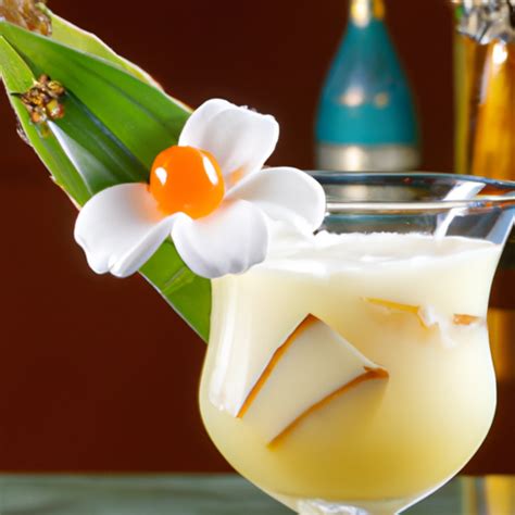 coca colada tropical twist  pina colada  coca leaf syrup