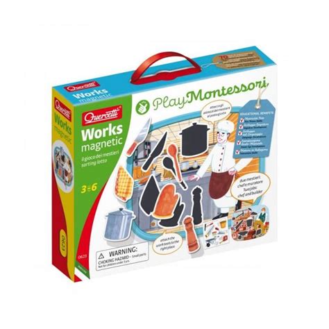 Joc Educativ Pentru Copii Quercetti Play Montessori Works Magnetic