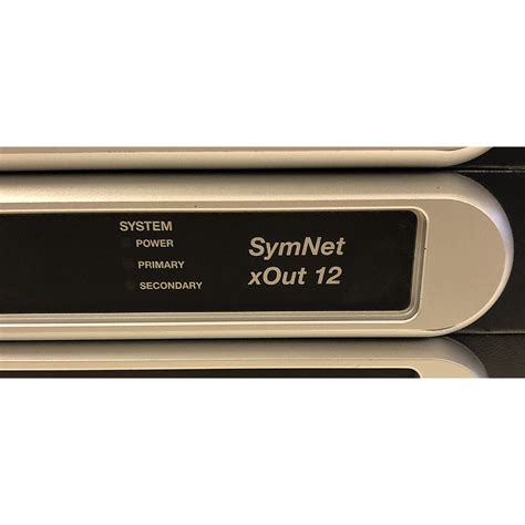 Symetrix Symnet Xout12 Buy Now From 10kused