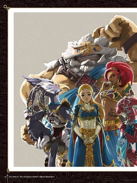 Zelda Breath Of The Wild Creating A Champion Hobbies Toys Books