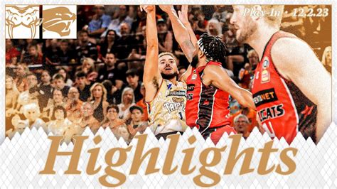 Cairns Taipans Vs Perth Wildcats Game Highlights Youtube