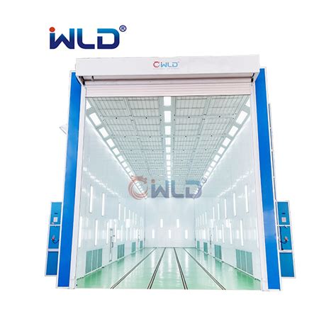 Wld Industrial Commrcial Train Rail Industry Sector Spray Booth Paint