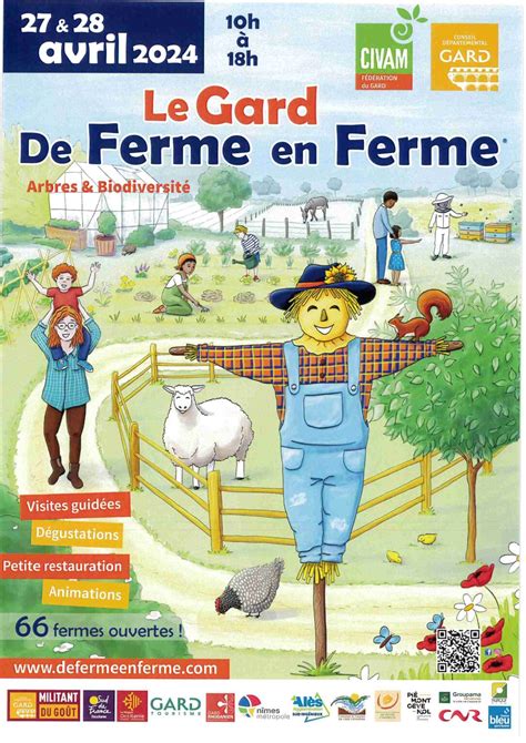 Le Gard De Ferme En Ferme Les Et Avril Commune De Meynes