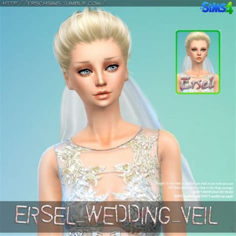 wedding veil sims 4 cc