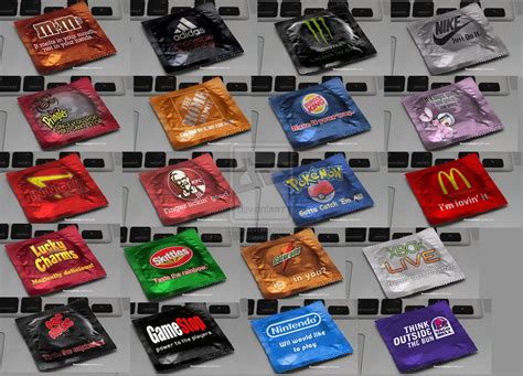 Funny Condom Packets