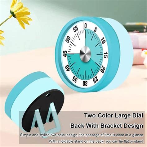 60-Minute Visual Timer, Mechanical Countdown Timers Kitchen Timer ...