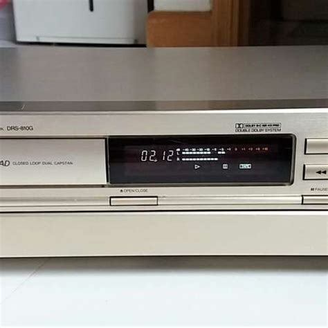 Denon Drs 810g Cassette Deck 發燒頂級3磁頭 二手或全新擴音機 影音產品