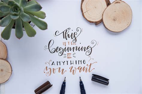 Handlettering Anleitung Und Tipps