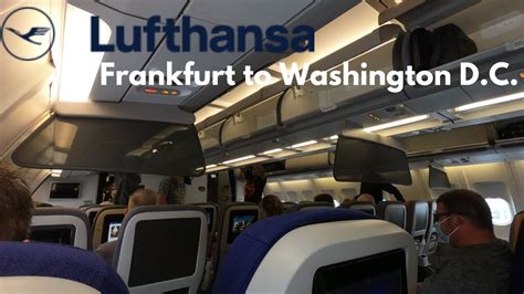 The Lufthansa Experience Airbus A Economy From Frankfurt To