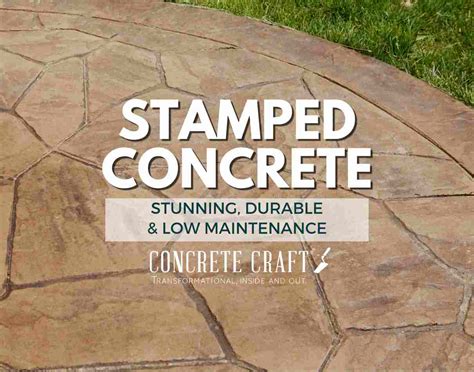 Stamped Concrete • Concrete Craft SWFL