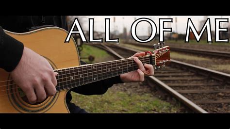 John Legend All Of Me Fingerstyle Guitar Cover By Peter Gergely