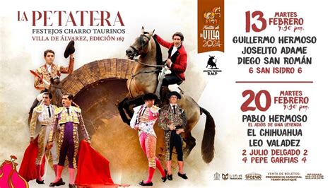 Presentan Dos Grandes Festejos Charro Taurinos Para La Petatera