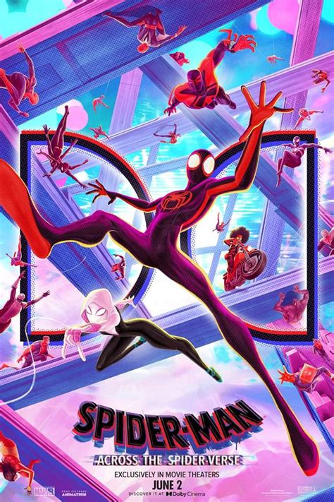 Dolby Cinema Releases Exclusive Poster For Spider Man Across The Spider Verse