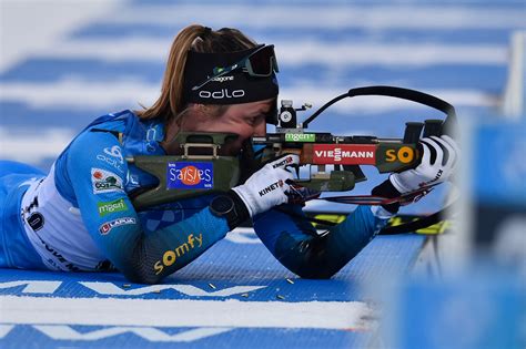 JO 2022 Justine Braisaz Bouchet Remporte L Or Sur La Mass Start En