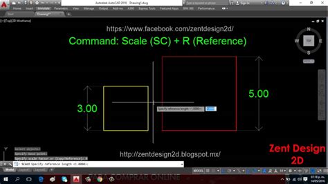 How To Scale In Autocad With Reference Printable Online