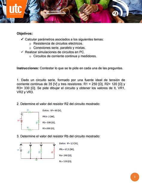 Actividad Circuitos En Serie Y Paralelo Actividad Practica De