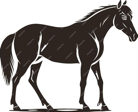 Premium Vector | Horse illustration vector