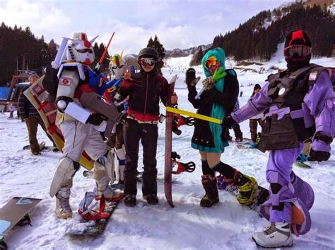 The Curious World Of Snowboard Cosplay Illicit Snowboarding