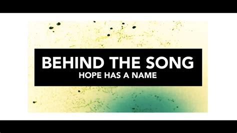 Friends Worshipbehind The Song Hope Has A Name Youtube