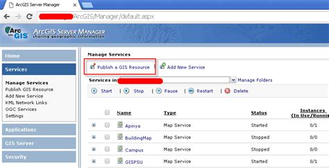 การสร้างเว็บแผนที่จุดความร้อนhotspot โดยใช้ Wms บน Arcgis Server