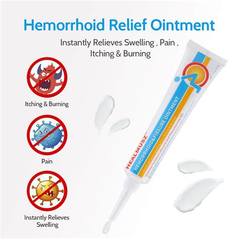 Haemorrhoids Treatment Cream Hemorrhoid Piles Anal Fissure Prolapse Cream Gel EBay