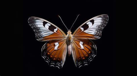 Premium Ai Image Digital Render Of A Monarch Butterfly