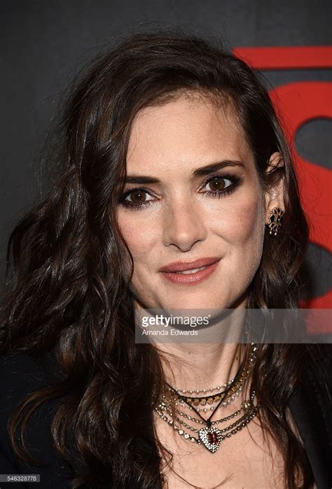 Actress Winona Ryder Arrives At The Premiere Of Netflixs Stranger