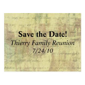 Family Reunion Save The Date Postcards, Family Reunion Save The Date ...