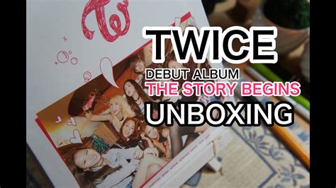 Twice The Story Begins Unboxing Packaging Review Youtube