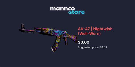 Ak 47 Nightwish Well Worn Manncostore