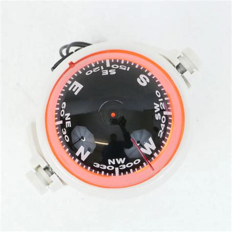 Magnetic Navigation Compass Compact White Twosab