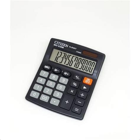 Jual Calculator Citizen Sdc Nr Digit Original Dus Putih