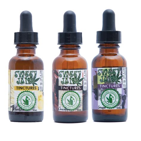 TINCTURES 420MG THC/CBD 30ML - Sweet Jane