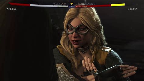 Injustice 2 Path To Ranked 1 Black Canary Vs Wonder Woman Mixup