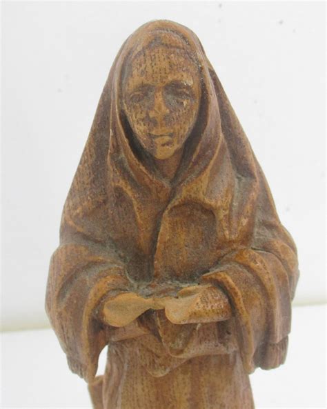 Statue St Bernadette Soubirous Resine Lourdes French France - Etsy