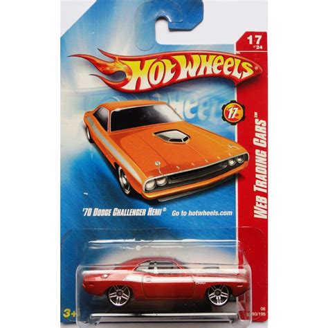 Hot Wheels Dodge Challenger Hemi Web Trading Cars Antigo Shopee Brasil