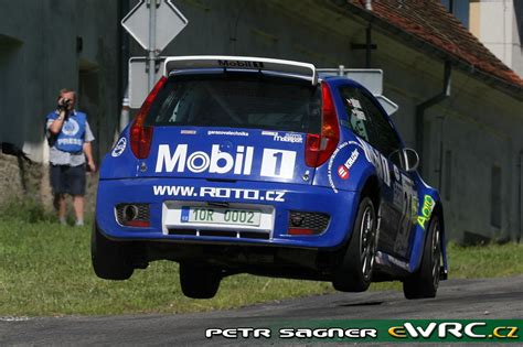 Šlehofer Jan Soběhart Zbyněk Fiat Punto S1600 Rally Agropa