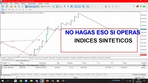 Cómo operar correctamente índices sintéticos boom 500 1000 crash 500