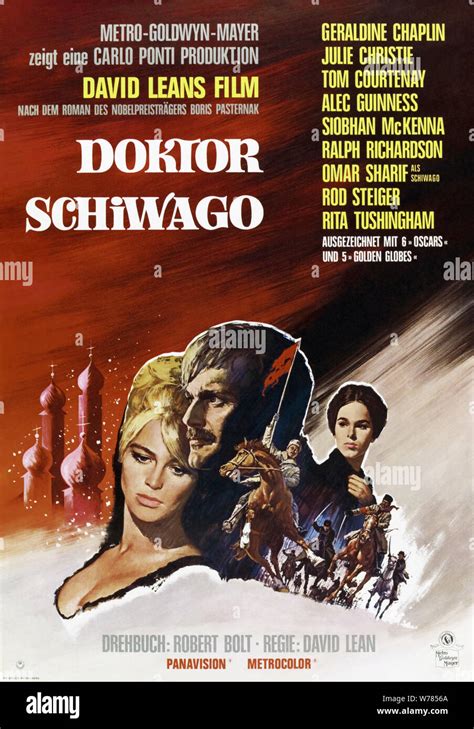 Doctor Zhivago Movie Poster High Resolution Stock Photography And