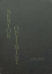 South Side High School - Optimist Yearbook (Newark, NJ), Class of 1940 ...