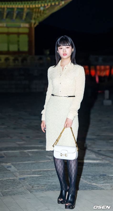 Global Ambassador Hanni At Gucci Cruise 2024 Fashion Show