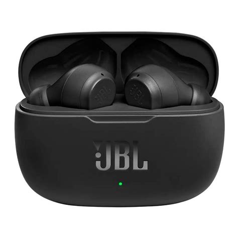 Fone De Ouvido Intra Auricular JBL Wave 200 TWS Wireless Preto