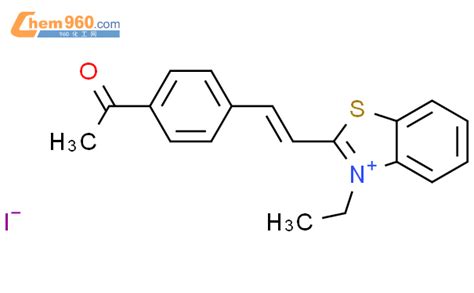 872172 46 8 BENZOTHIAZOLIUM 2 2 4 ACETYLPHENYL ETHENYL 3 ETHYL