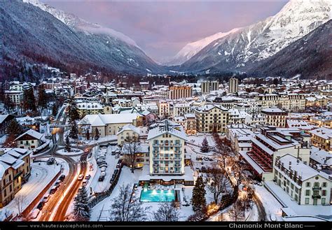 Chamonix Hiver Voyage Carte Plan