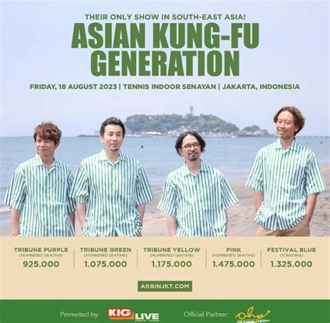 Akan Konser Di Jakarta Asian Kung Fu Generation Beri Unsur Indonesia