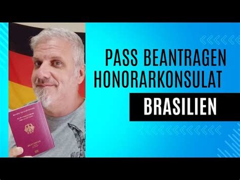 Pass In Brasilien Beantragen Auf Dem Honorarkonsulat Brasilien Brazil