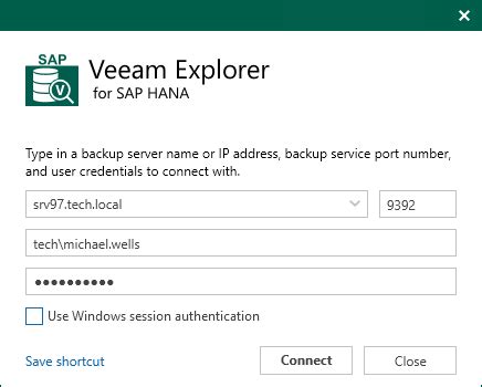 Launching Application Veeam Backup Explorers Guide