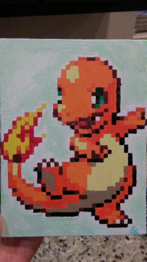 Charmander Sprite by deadmomjokes on DeviantArt